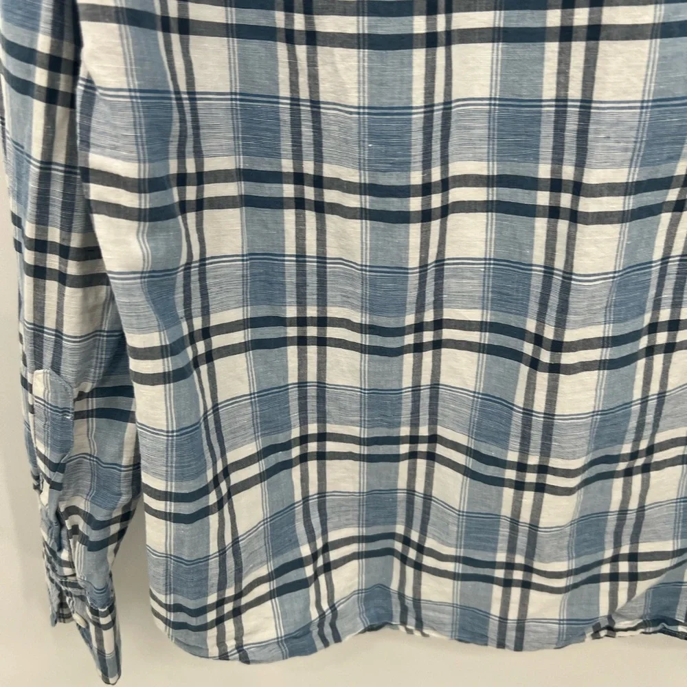 J. Crew Baird McNutt linen blend shirt